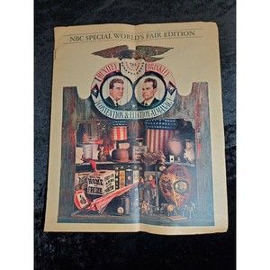 Ephemera NBC Special World's Fair Edition Convention And Election Almanac